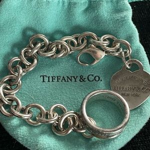 Tiffany bracelet and ring combo. Early 2000’s. Both gently worn.